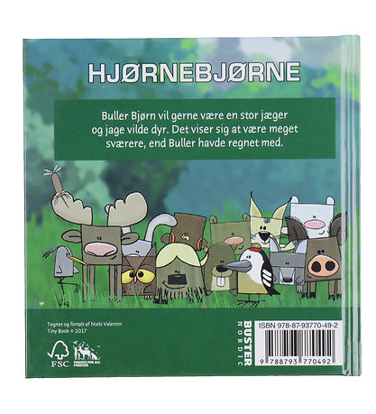 Forlaget Buster Nordic Bog - Hjørne Bjørne - Buller Bjørn Fanger Forlaget Buster Nordic Bog - Hjørne Bjørne - Buller Bjørn Fanger