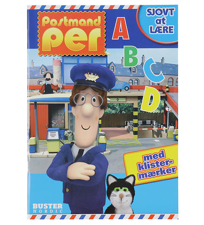 Forlaget Buster Nordic Aktivitetsbog m. Klistermærker - Postmand Forlaget Buster Nordic Aktivitetsbog m. Klistermærker - Postmand