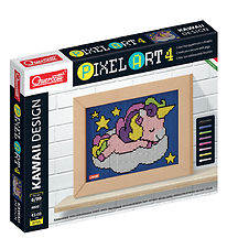 Quercetti PixelArt 4 - Enhjørning - 4800 Dele - 0795 Quercetti PixelArt 4 - Enhjørning - 4800 Dele - 0795
