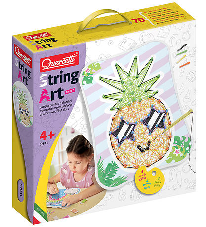 Quercetti Kreasæt - String Art - Kawaii Fancy - Kreativ Leg m. T