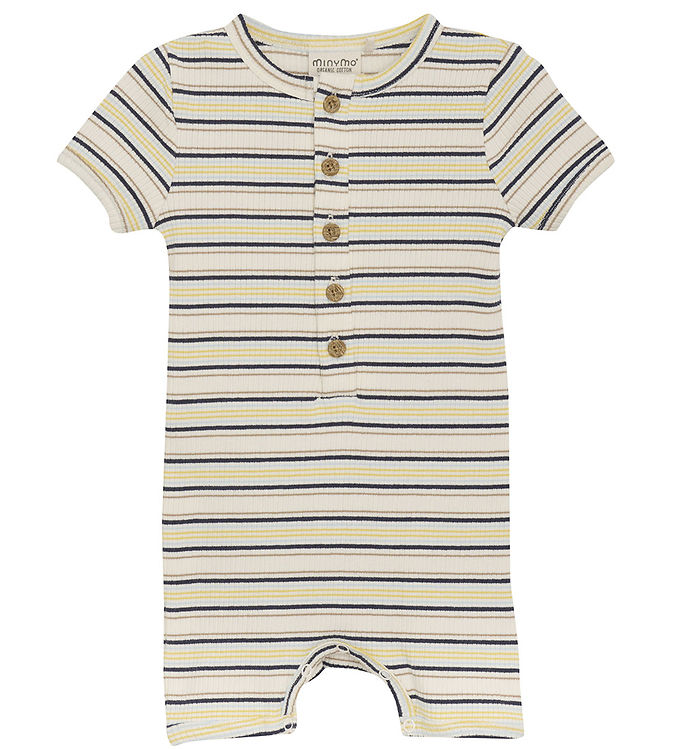 Minymo Sommerdragt - Rib - Pristine