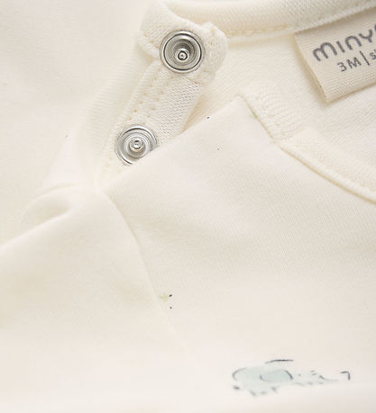 Minymo Bluse - Eggnog m. Dyr Minymo Bluse - Eggnog m. Dyr
