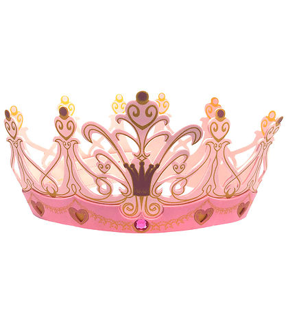 Liontouch Kostymer - Dronningens krone - Rosa
