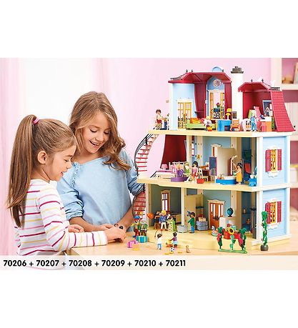 Playmobil Dollhouse - Mit Store Dukkehus - 70205 - 592 Dele Playmobil Dollhouse - Mit Store Dukkehus - 70205 - 592 Dele