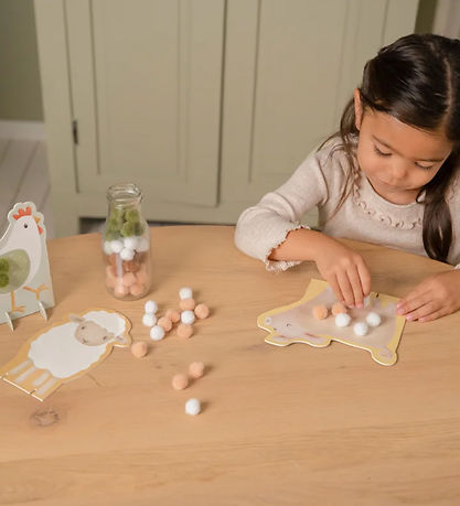 Little Dutch Kreativt lekset - Pom-Pom djur - Små Farm