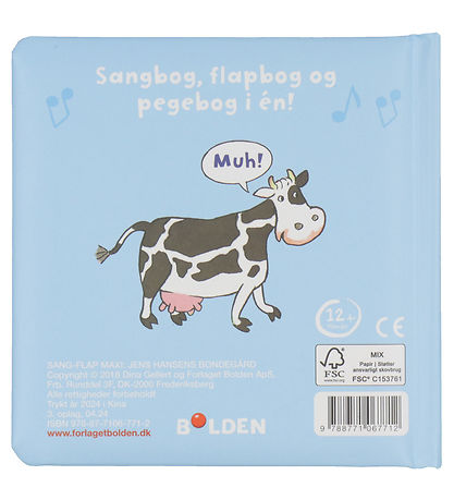 Forlaget Bolden Sangbog m. Flapper - Jens Hansens Bondegård Forlaget Bolden Sangbog m. Flapper - Jens Hansens Bondegård