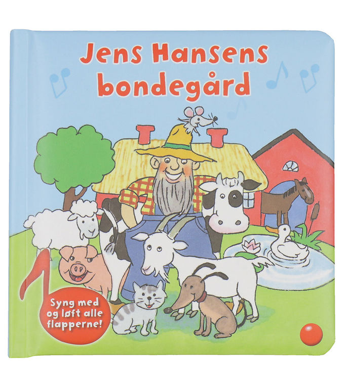 Forlaget Bolden Sangbog m. Flapper - Jens Hansens Bondegård