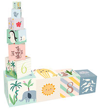 Vilac Legetøj -  Stableklodser - Verdens Dyr