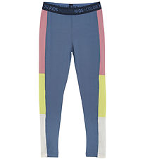 Color Kids Leggings - Polyester - Vintage Indigo m. Gammelrosa Color Kids Leggings - Polyester - Vintage Indigo m. Gammelrosa