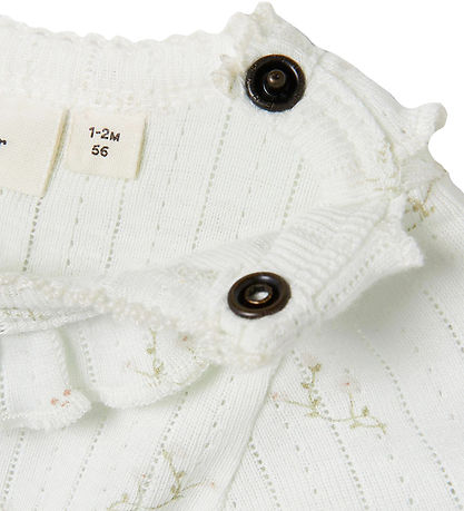 Lil' Atelier Body k/æ - NbfRachello - Coconut Milk m. Blomster