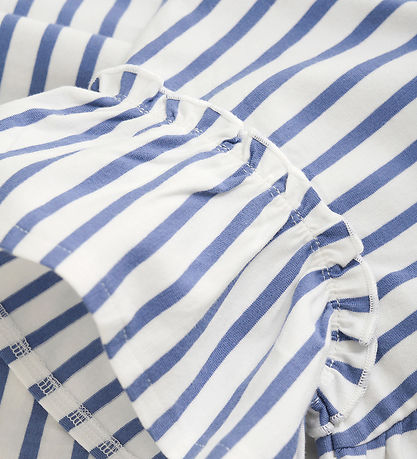 Creamie Kjole - Stripe - Colony Blue