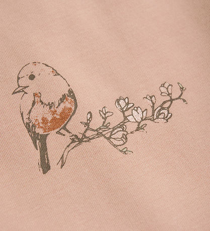 Fixoni T-shirt - Mahogany Rose Fixoni T-shirt - Mahogany Rose