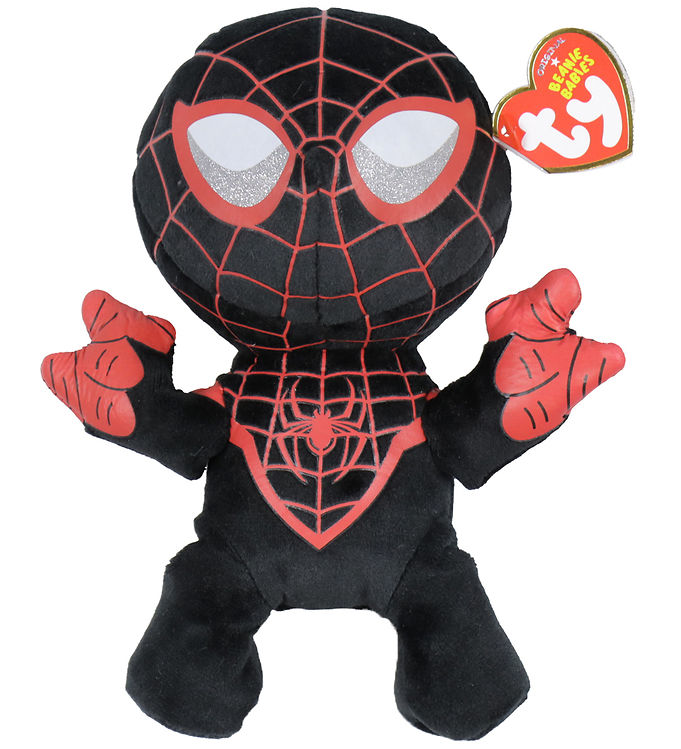 Ty Bamse - Beanie Babies - 18 cm - Marvel Miles Morales
