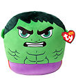 Ty Bamse - Squishy Beanies - 25 cm - Marvel Hulk Ty Bamse - Squishy Beanies - 25 cm - Marvel Hulk
