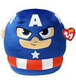 Ty Bamse - Squish Marvel - 35 cm - Captain America Ty Bamse - Squish Marvel - 35 cm - Captain America