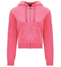 Juicy Couture Cardigan - Robertson - Velour - Hot Pink Juicy Couture Cardigan - Robertson - Velour - Hot Pink