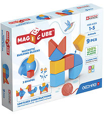 Geomag Magnetsæt - Magicube Shapes Animal Recycled - 9 Dele Geomag Magnetsæt - Magicube Shapes Animal Recycled - 9 Dele