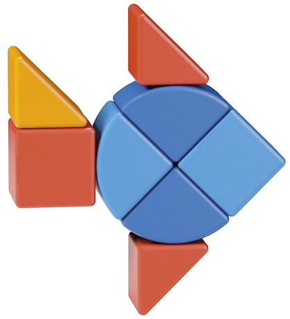 Geomag Magnetsæt - Magicube Shapes Animal Recycled - 9 Dele Geomag Magnetsæt - Magicube Shapes Animal Recycled - 9 Dele
