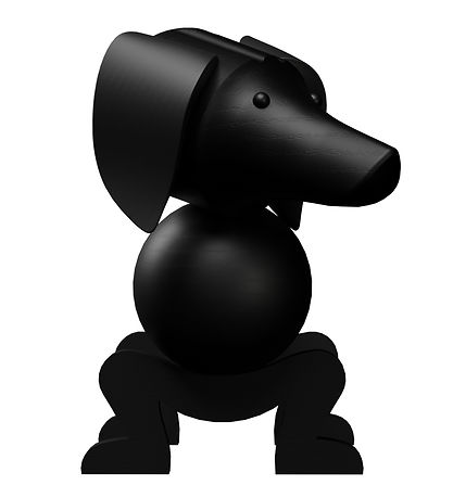 Kay Bojesen Wooden figure - Dachshund - Little - Dark Stained Eg