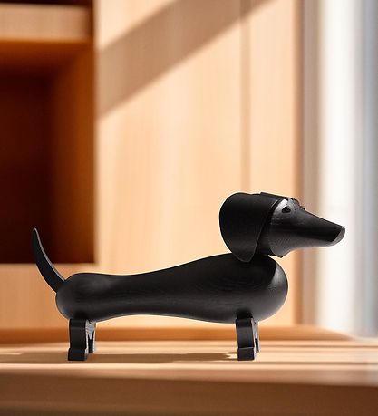 Kay Bojesen Wooden figure - Dachshund - Little - Dark Stained Eg