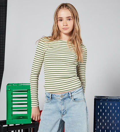 Hound Bluse - Rib -  Army Green