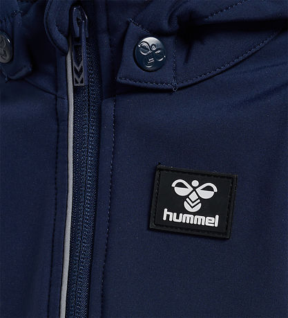 Hummel Softshelljakke m. Fleece - hmlMars - Black Iris