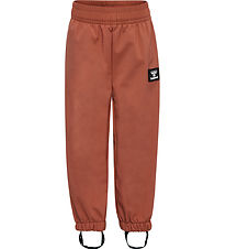 Hummel Softshellbukser m. Fleece - hmlJupitor Tex Mini - Copper Hummel Softshellbukser m. Fleece - hmlJupitor Tex Mini - Copper