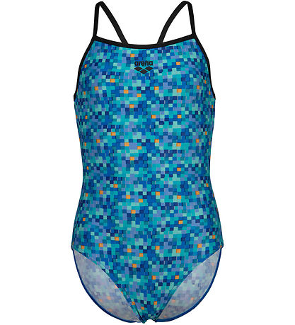 Arena Badedragt - Pooltiles - Black/Blue Arena Badedragt - Pooltiles - Black/Blue
