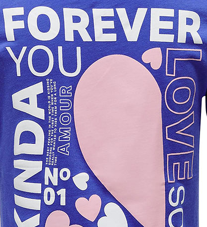 Kids Only T-Shirt - KogIna - Dazzling Blue/Story Kids Only T-Shirt - KogIna - Dazzling Blue/Story