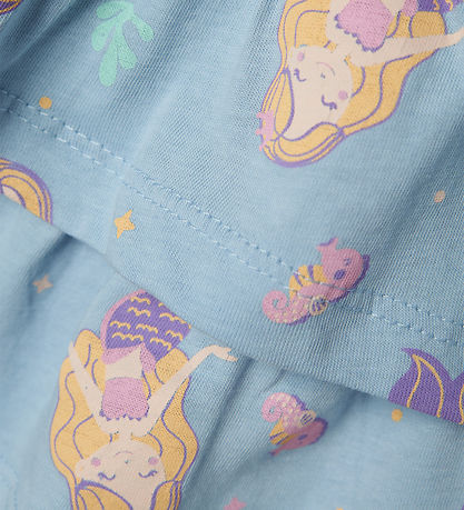 Name It Nederdel - NmfVigga - Chambray Blue/Mermaids