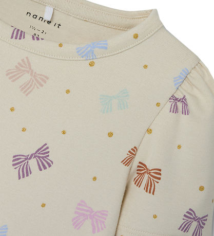 Name It T-shirt - NmfJannica - Birch