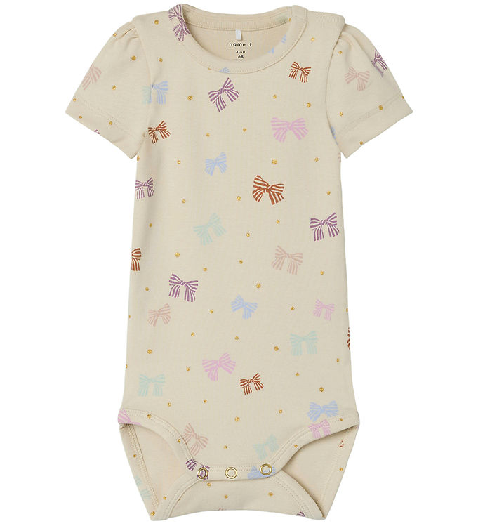 Name It Birch Sløjfer Body - Str. 0m 50cm