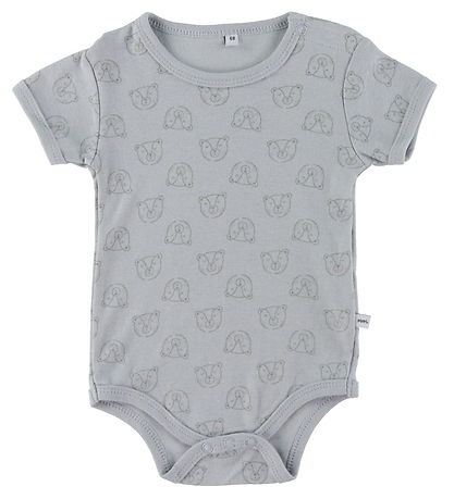 Pippi Baby Bodyer k/æ - 4 pak - Harbor Mist