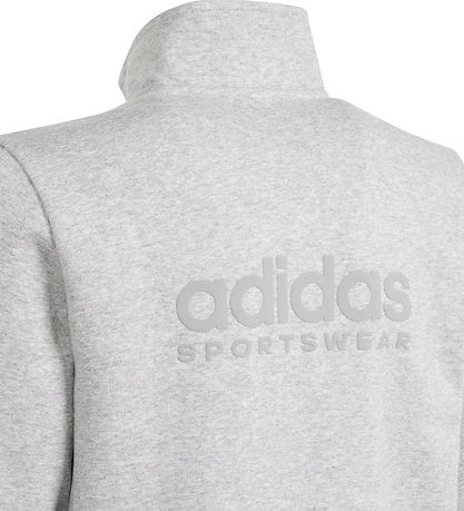 adidas Performance Sweatsæt - ALLSZN GFX TS - Gråmeleret adidas Performance Sweatsæt - ALLSZN GFX TS - Gråmeleret