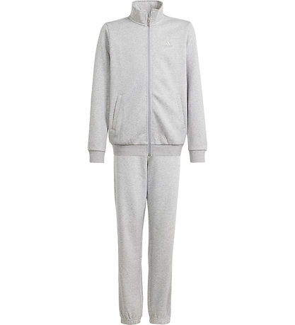adidas Performance Sweatsæt - ALLSZN GFX TS - Gråmeleret adidas Performance Sweatsæt - ALLSZN GFX TS - Gråmeleret