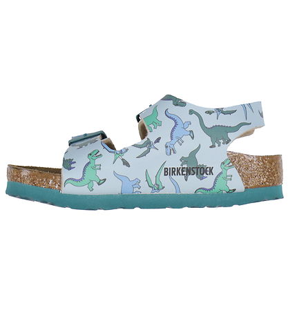 Birkenstock Sandaler - Milano HL - Big Dino Light Blue Birkenstock Sandaler - Milano HL - Big Dino Light Blue