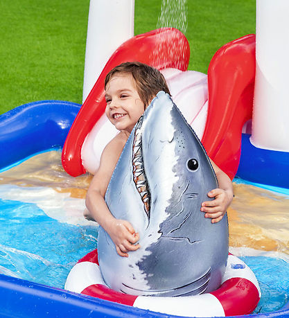 Bestway Legebassin - 234x203x129cm - Lifeguard Tower Bestway Legebassin - 234x203x129cm - Lifeguard Tower