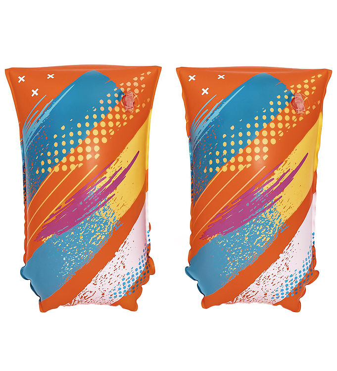 Bestway Badevinger - 24-60 kg - Colorify - Orange m. Striber