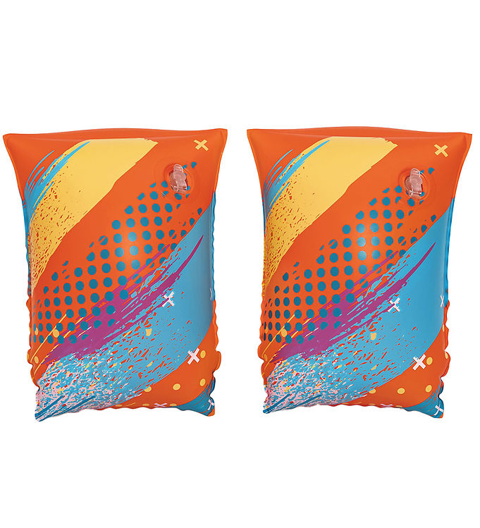 Bestway Badevinger - 19-30 kg - Colorify - Orange m. Striber