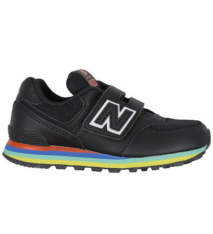 New Balance Sko - 574 - Sort/Neo Flame New Balance Sko - 574 - Sort/Neo Flame