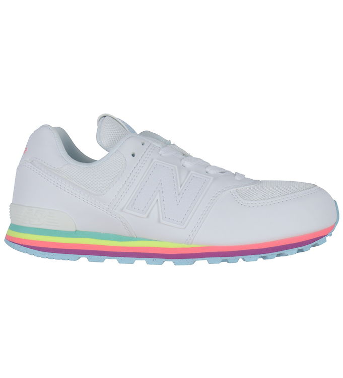 New Balance 574 Core børnesneakers - hvid (str. 36)