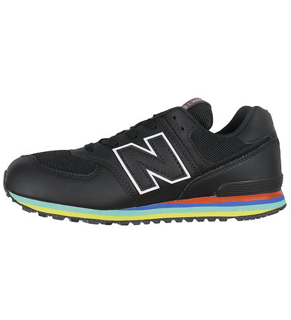 New Balance Sko - 574 - Sort/Neo Flame