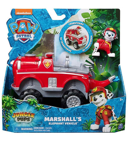 Paw Patrol Legetøjsbil - 21 cm - Marshall's Elephant Vehicle