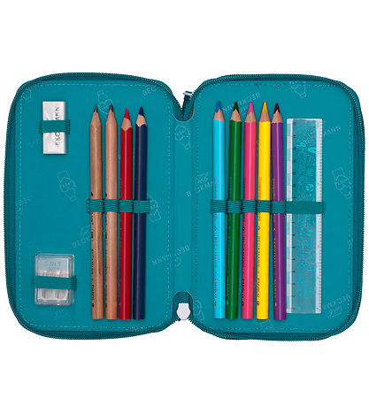 Beckmann Penalhus m. Indhold - Jungle Game - Grøn Beckmann Penalhus m. Indhold - Jungle Game - Grøn