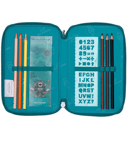 Beckmann Penalhus m. Indhold - Jungle Game - Grøn Beckmann Penalhus m. Indhold - Jungle Game - Grøn