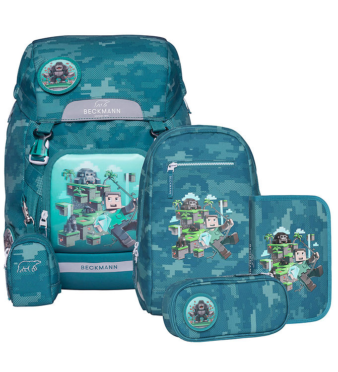 Beckmann Skoletaskesæt - Classic - Jungle Game