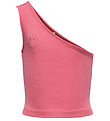 Kids Only Top - Rib - Oneshoulder - KogNessa - Coral Paradise Kids Only Top - Rib - Oneshoulder - KogNessa - Coral Paradise