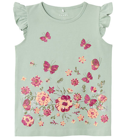 Name It Top - NmfVayana - Silt Green Name It Top - NmfVayana - Silt Green