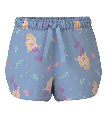 Name It Shorts - NmfVigga - Chambray Blue/Mermaids Name It Shorts - NmfVigga - Chambray Blue/Mermaids