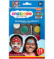 Snazaroo Ansigtsmaling - 8 Farver - Paw Patrol Marshall & Libert Snazaroo Ansigtsmaling - 8 Farver - Paw Patrol Marshall & Libert